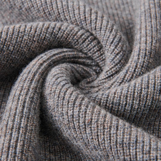 【拉链大翻领】罗蒙男士羊毛衫100羊毛加厚毛衣百搭休闲男士毛衣 商品图8