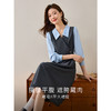 【五折购】熙世界2025春秋新款教资面试假两件连衣裙女气质正式场合衬衫裙子 商品缩略图1