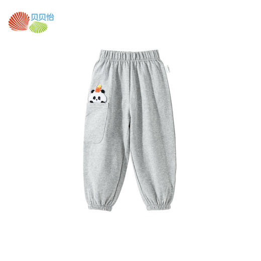 男童裤子2025春季新款纯棉运动萌趣卡通儿童束脚休闲裤子男 商品图7