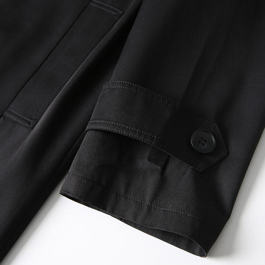 VIMAGE纬漫纪气质经典卡其百搭宽松长款显瘦风衣外套2025春季新款VA2504403 商品图8