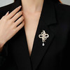 蛇形胸花高档轻奢配饰，本命年生肖贝母灵蛇胸针LY-023 商品缩略图2
