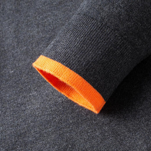 罗蒙男士冬季高领毛衣保暖针织衫舒适百搭男亲肤毛衫男士针织衫男毛衣 商品图6