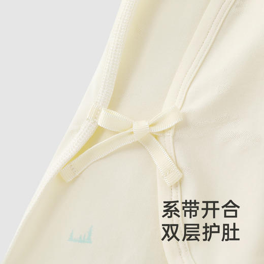 【商场同款】英氏婴儿衣服夏季轻薄莫代尔透气宝宝连体衣2025新款 商品图2