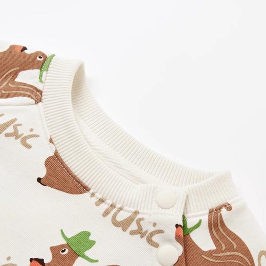 【MQD】 [天然环保]童装男小童长袖套装秋装新款卫衣运动裤两件套 商品图2