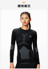 24/26SURPINE保暖透气功能衣 女上衣 黑灰 商品缩略图1
