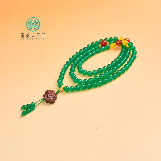 玛瑙项链约8mm 商品图0