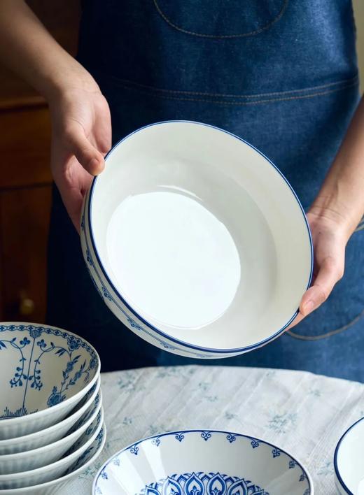 捡漏！【出口德国梅*森Mei*sen同款Blue Onion餐盘系列】优选上等高岭土，约1300℃高温烧制，可微波炉和烤箱使用；釉下彩工艺，釉色匀净莹透，久用如新 商品图10