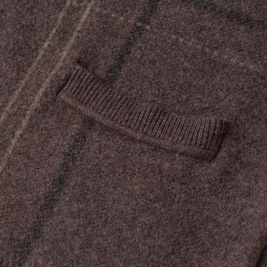 【100羊毛】罗蒙秋冬羊毛衫男加厚针织衫男开衫外套男保暖男士羊毛衫 商品图6