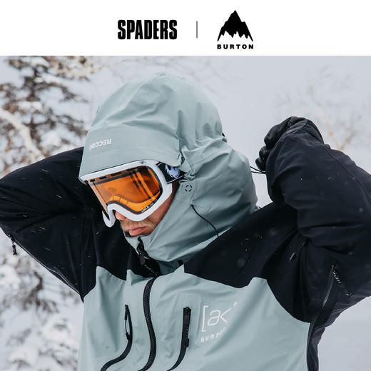 24/25BURTON雪服M AK GORE TVK 3L JK PTRGRN/TRUBLK 商品图2