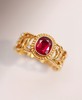 1ct刻面红宝石戒指 商品缩略图0