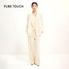Pure Touch | 优雅女神范！直身大阔肩米白色西服1312251006 商品缩略图1