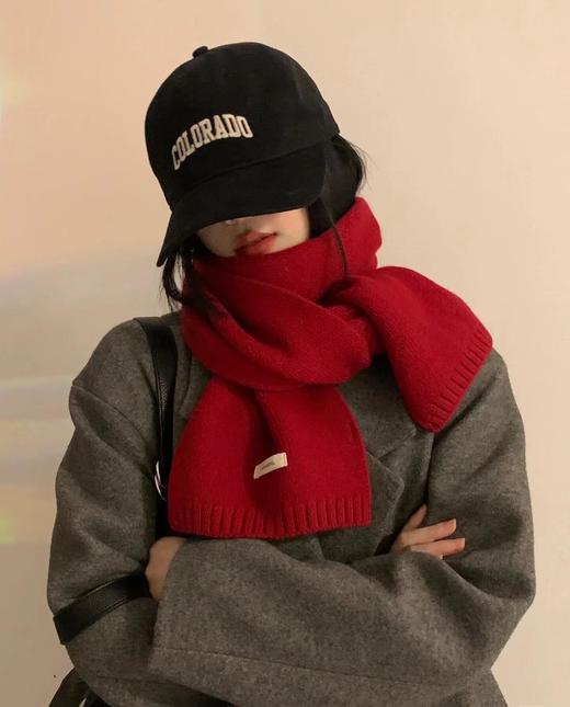 章若楠同款！出口英国新年羊毛围巾！千元品质！！ 商品图0