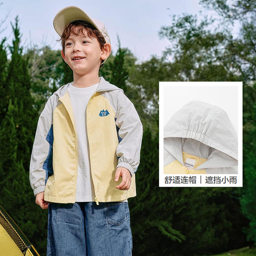 巴拉巴拉童装儿童外套男童女童2025新款春装百搭户外上衣拼色时尚 商品图3