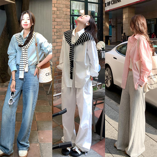 <曾小咸推荐>新品现货秒杀！卖完下架不再补 ！微信粉丝打折价！！3色长袖衬衫 日常159.99/件 立减70 秒杀89.99/件！！ 商品图4