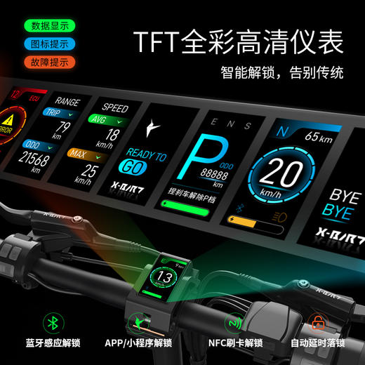 锋鸟D1-PRO2新款代驾车电动自行车折叠超轻便携迷你小型电动车 商品图1