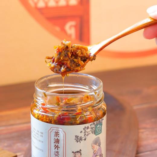 纯素食拌饭茶油外婆菜拌面佐料酱不含无蛋奶香辣湖南瓶装雪莱酱 商品图6