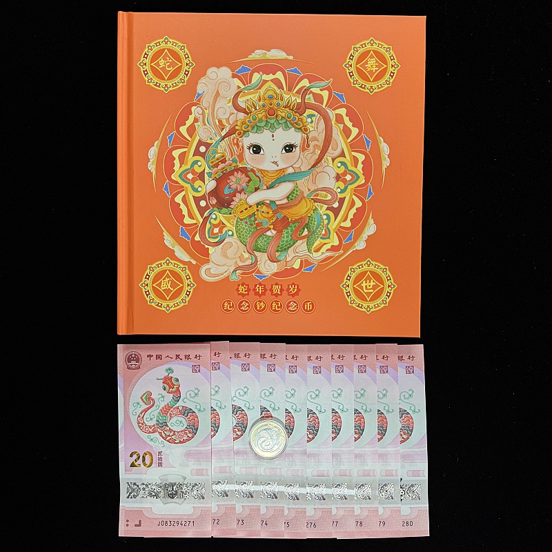 2025蛇年一币十钞珍藏套装