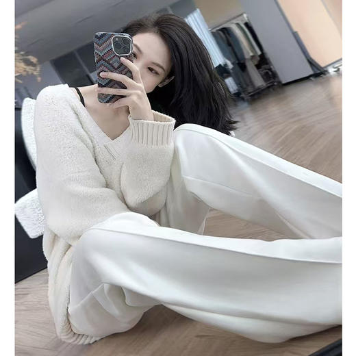 G弟同厂的德力绒暖暖裤 | 版型好，显瘦，显高，显腿直又长 商品图2