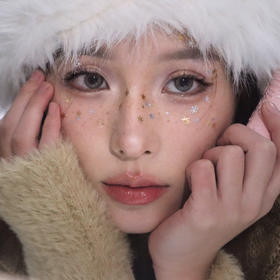 贵妇牌DK旗下日抛 Lillilly 碎金白桃  14.2mm (着色12.7mm)