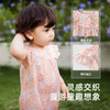 【商场同款】英氏婴儿衣服夏季轻薄纯棉女童碎花连体衣月亮裆爬服 商品缩略图3