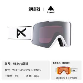 23/25ANON雪镜LB NESA WHITE/PRCV SUN ONYX