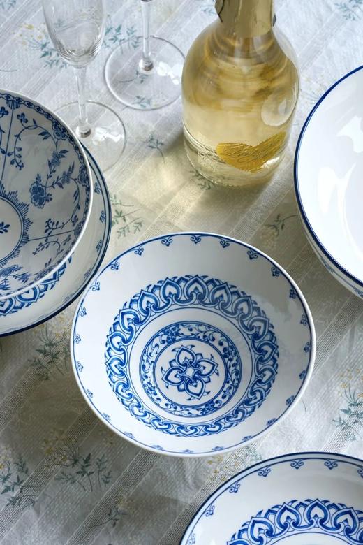 捡漏！【出口德国梅*森Mei*sen同款Blue Onion餐盘系列】优选上等高岭土，约1300℃高温烧制，可微波炉和烤箱使用；釉下彩工艺，釉色匀净莹透，久用如新 商品图11