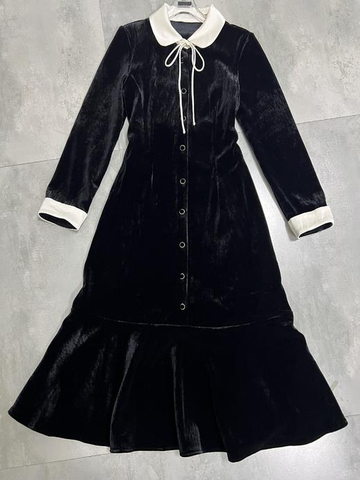 【门店同款】ENJOY冬季自由意志赫本风气质连衣裙 160149613 商品图0