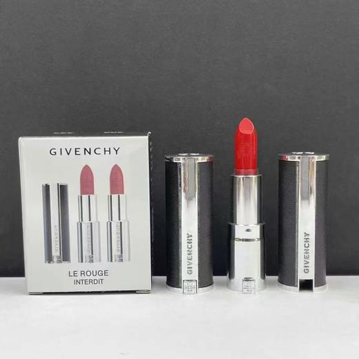 [小滋心选]【活动价￥99.9】纪梵希小羊皮黑皮口红小样1.5g两件套 商品图1