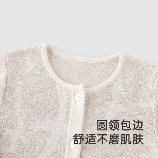 【高定系列】英氏婴儿连体衣春夏季山羊绒长袖男童女童连体衣新款 商品图2