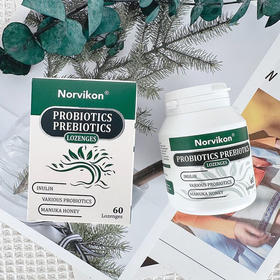 诺维肯清幽四联益生菌益生元片  72g（1.2g×60片）