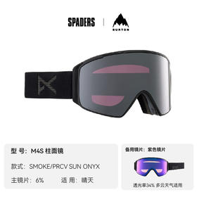 23/25ANON雪镜LB M4S CYLINDRICAL SMOKE/PRCV SUN ONYX