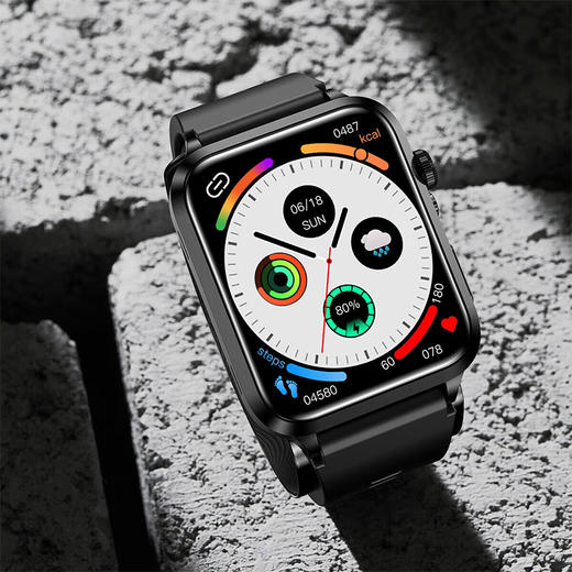 Lefit 气泵加压式血压心率智能手表腕部记录仪手表高精准监测量仪老人血压健康男女通用S11【鲜知10.0】 商品图3