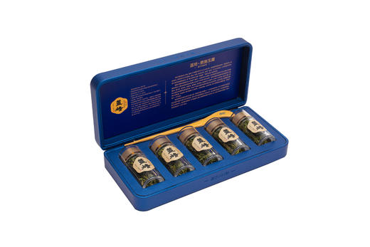 蓝焙·恩施玉露·2020茶王条盒33克（5罐*5克+2袋*4克）/条特级（精选） 商品图1