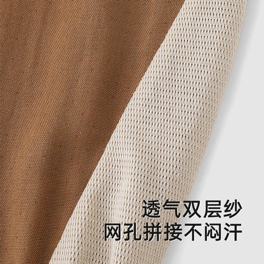 【商场同款】英氏儿童裤子夏季网孔透气男宝中裤2025新款七分裤 商品图1