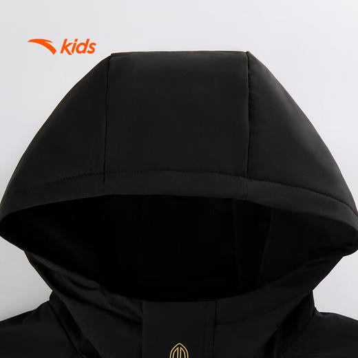 安踏儿童男大童摇粒绒运动上衣2025春季防水厚外套潮流352518601S 商品图6