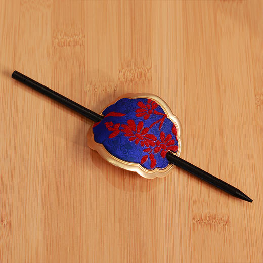 【抖音专属】宋锦饰品（24800006-青雀） 商品图0