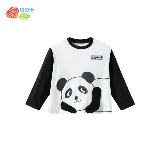 2025新款春季简约时尚纯棉圆领休闲t恤儿童上衣 商品图6