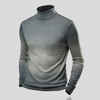 【含羊毛蚕丝】罗蒙秋冬款男士时尚渐变毛衣男百搭休闲针织衫男 商品缩略图5