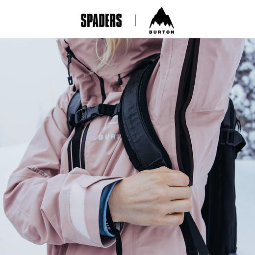 24/25BURTON雪服W AK GORE UPSHFT JK SHADOW PINK 商品图3