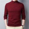【100羊毛】罗蒙男士秋冬经典高领羊毛衫男保暖百搭男士羊毛衫毛衣男 商品缩略图8