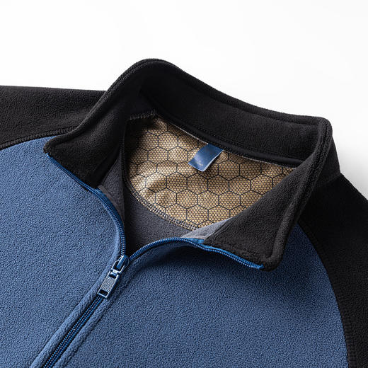 【双面奥利绒】罗蒙男士秋冬百搭加绒外套时尚休闲摇粒绒外套男夹克 商品图6