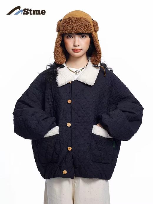 早乙女惠子saotome/STMMF244441/翻领绗棉棉服 商品图0