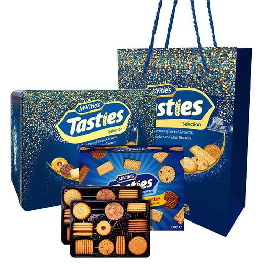 麦维他 美味缤纷礼盒730g（蓝） 商品图0