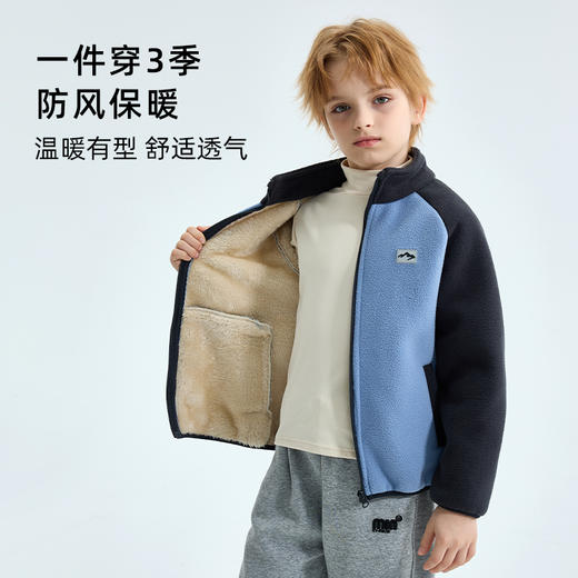 龙之涵 亲子款 “小暖炉”加厚复合双面绒上衣&马甲 合集 商品图13