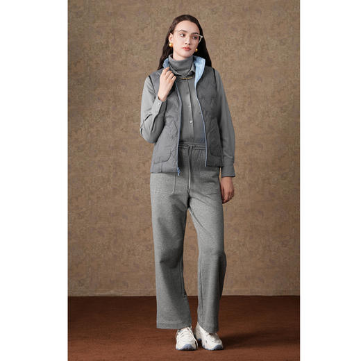 【鹅绒】乔万尼羽绒马甲女款冬季新款鹅绒服高端爆款EI4T599 商品图3