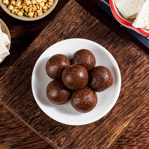 【营养美味不将就❗️顶济草本陈皮红豆丸】甄选原料配比，莲子，山药，橘皮，茯苓，薏苡仁，红豆，杏仁，手工精选品质保障，陈皮薏米仁丸辟谷丸，山药陈皮红豆丸L 商品图0