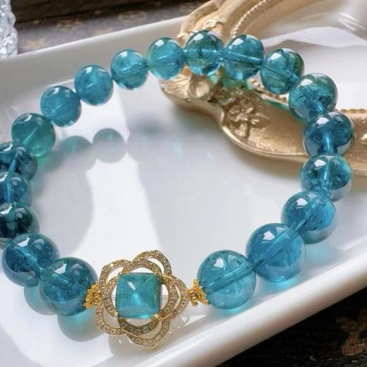 9mm单圈全色蓝碧玺手链 商品图4