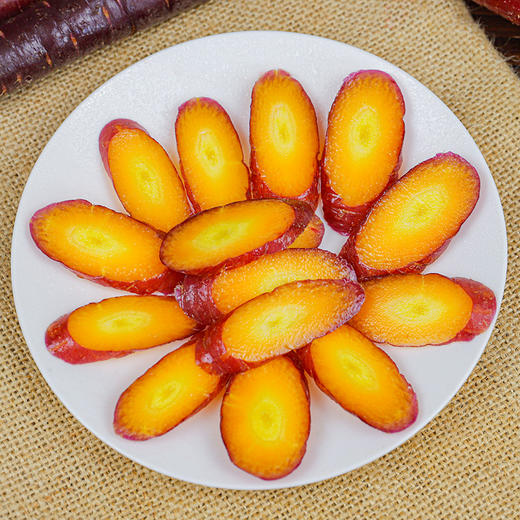 【云南紫玉胡萝卜】脆甜新鲜应季蔬菜 大拇指细度 3斤装 商品图4