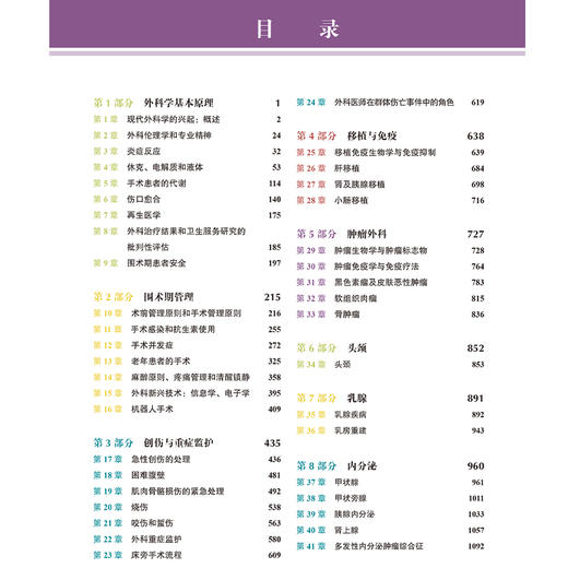 克氏外科学（第21版）王西墨等译 涵盖普外科头颈外科心胸外科血管外科泌尿外科神经外科小儿外科妇产科等亚专科领域北京大学医学 商品图4
