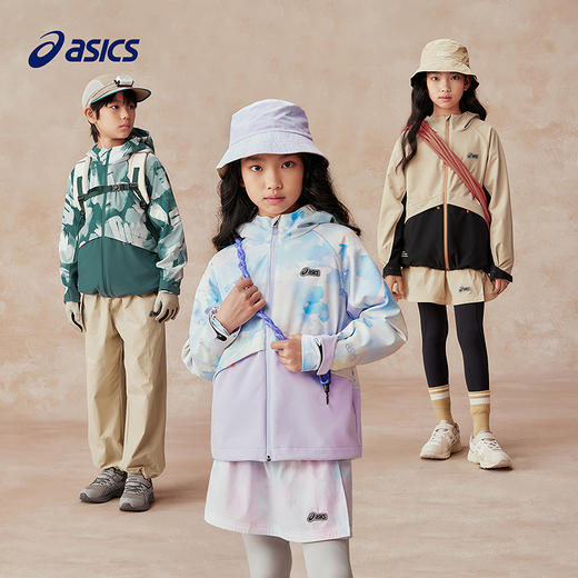 【Teflon三防科技】Asics/亚瑟士童装轻薄款运动外套2025年春季 商品图4